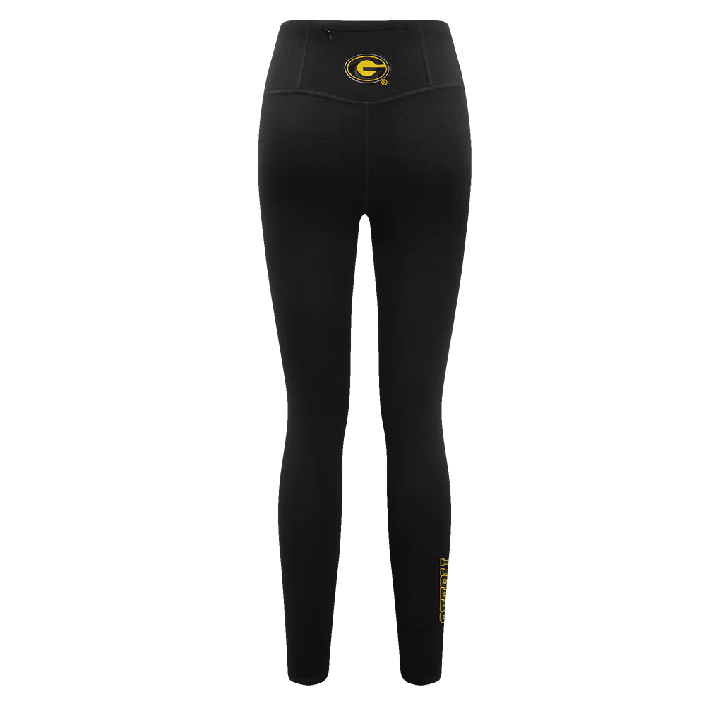 GRAMBLING STATE UNIVERSITY CLASSIC HIGH WAIST JERSEY LEGGING (BLACK) - Image 4