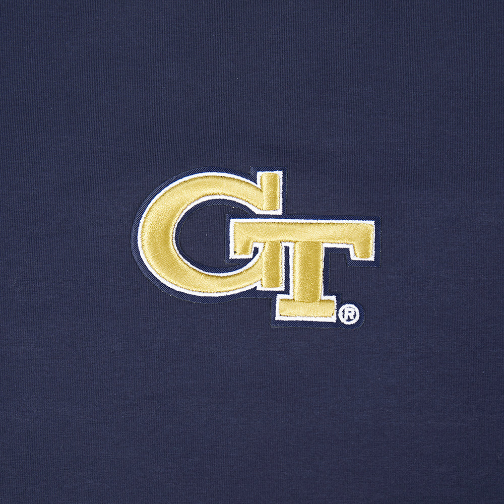 COLLEGE GEORGIA TECH WINGSPAN WOMEN'S SJ BOXY TEE (MIDNIGHT NAVY) - Image 8