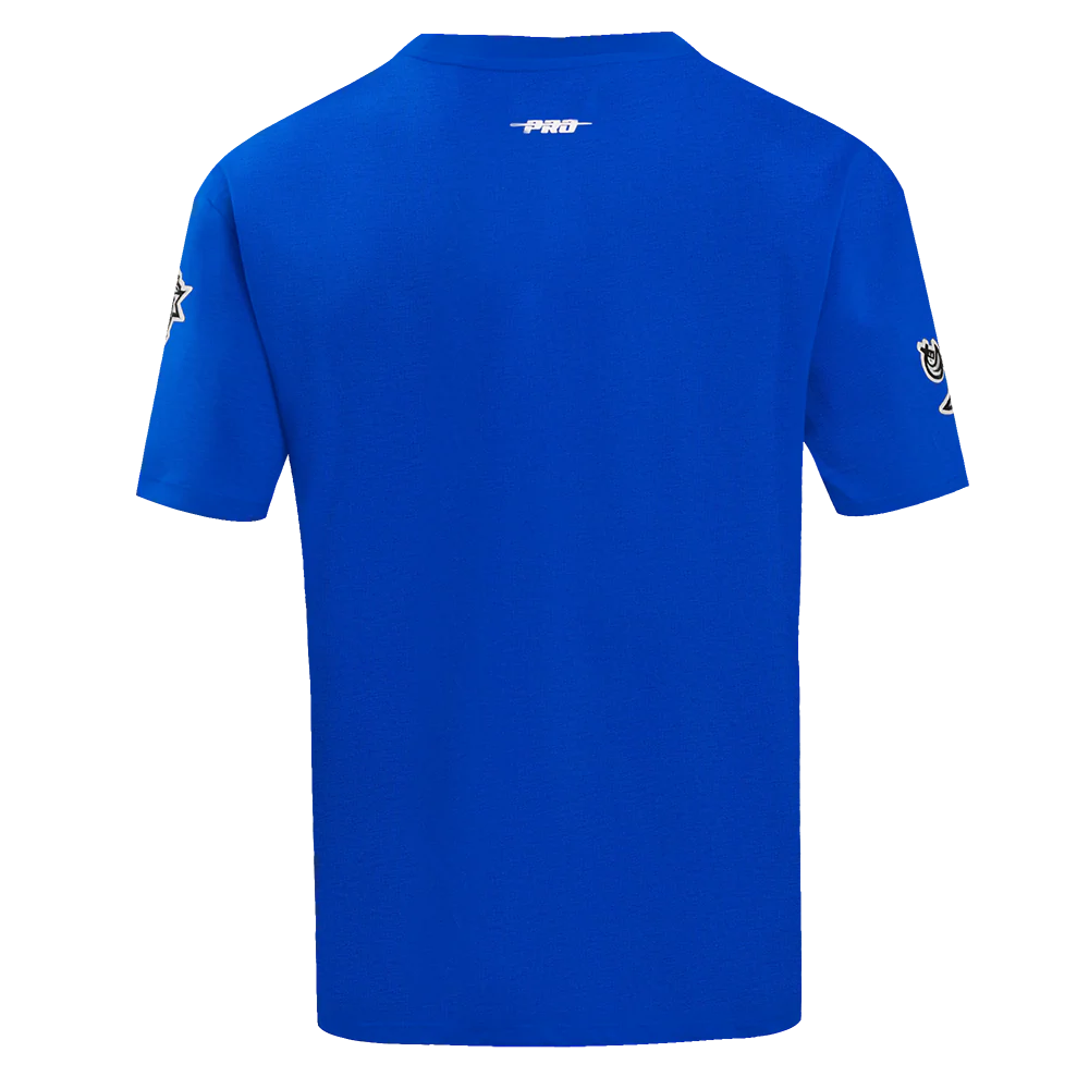 HAMPTON UNIVERSITY CLASSIC MEN'S STACKED LOGO TEE (ROYAL BLUE) - Image 11