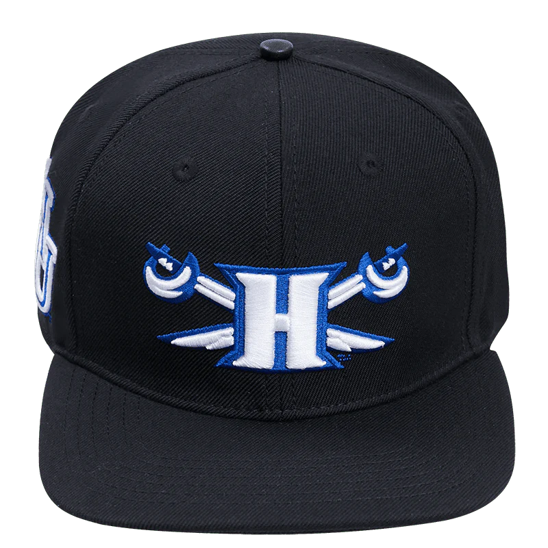 HAMPTON UNIVERSITY CLASSIC UNISEX WOOL SNAPBACK HAT (BLACK)