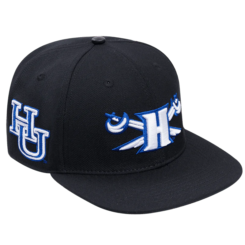 HAMPTON UNIVERSITY CLASSIC UNISEX WOOL SNAPBACK HAT (BLACK) - Image 2