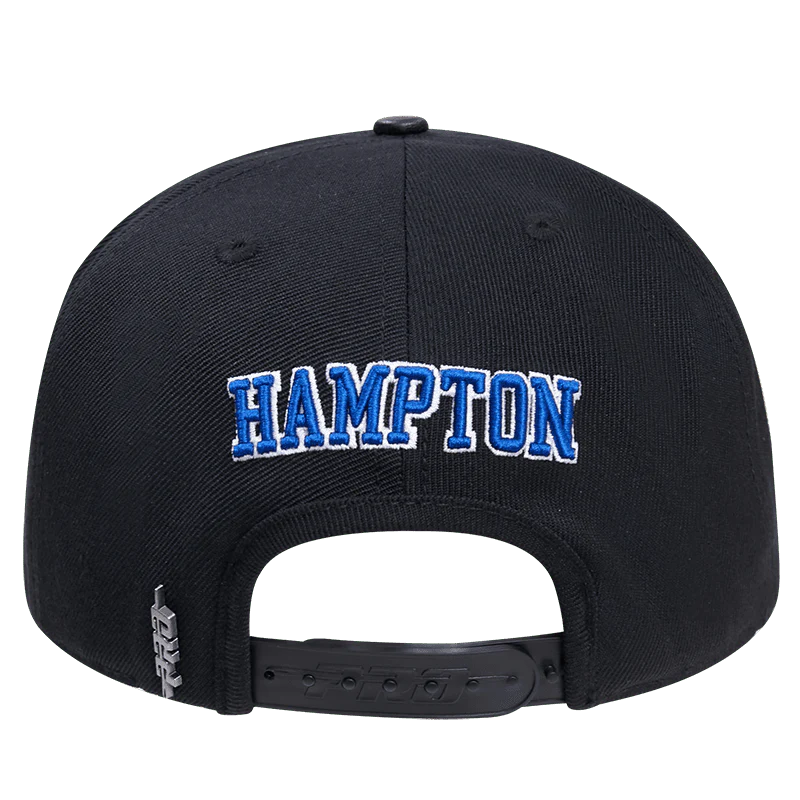 HAMPTON UNIVERSITY CLASSIC UNISEX WOOL SNAPBACK HAT (BLACK) - Image 4