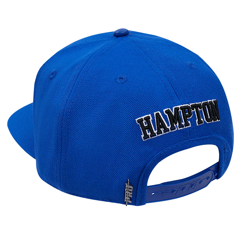 HAMPTON UNIVERSITY CLASSIC UNISEX WOOL SNAPBACK HAT (DODGER BLUE) - Image 3