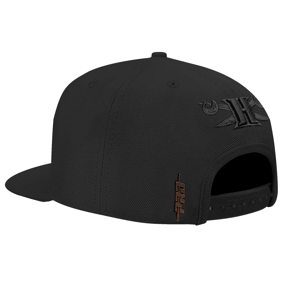 HAMPTON UNIVERSITY NEUTRAL WOOL SNAPBACK (BLACK) - Image 4