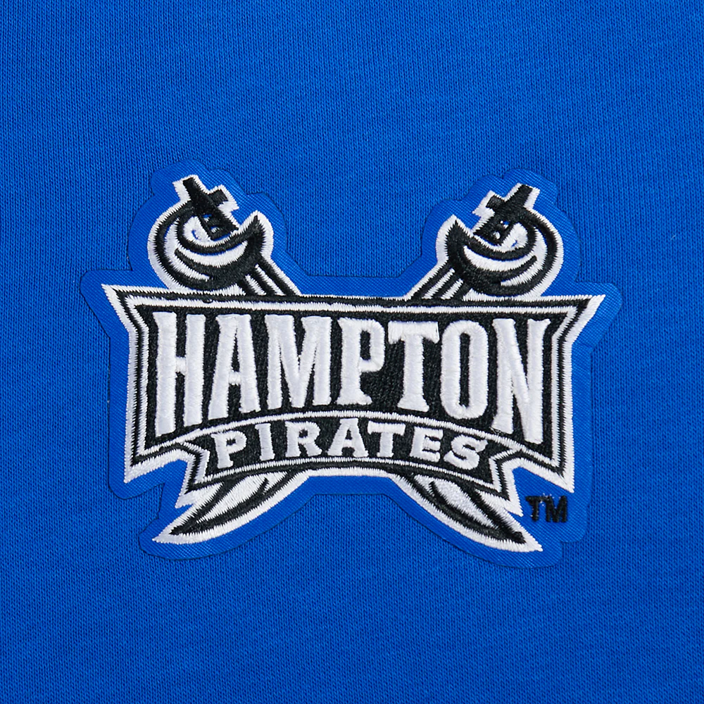 COLLEGE HAMPTON UNIVERSITY WINGSPAN WOMEN'S FLC CREWNECK (ROYAL BLUE) - Image 10