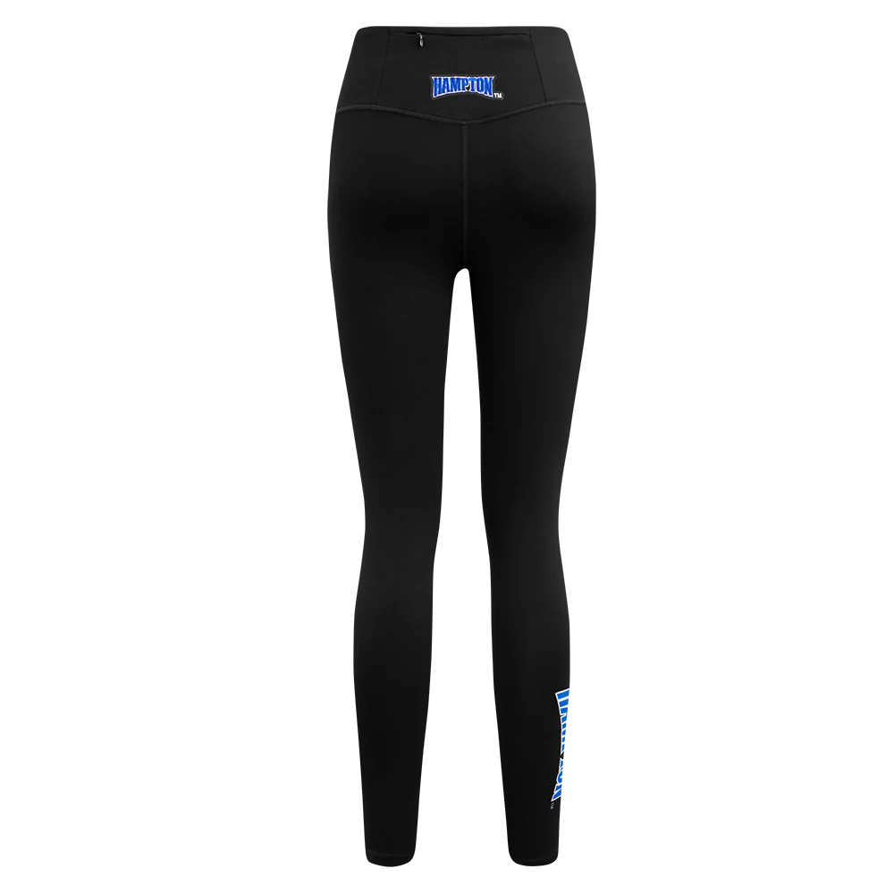 HAMPTON UNIVERSITY CLASSIC WOMEN'S JERSEY LEGGING (BLACK) - Image 4