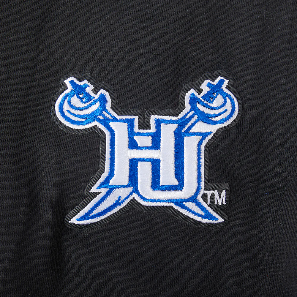 HAMPTON UNIVERSITY CLASSIC WOMEN'S JERSEY LEGGING (BLACK) - Image 5