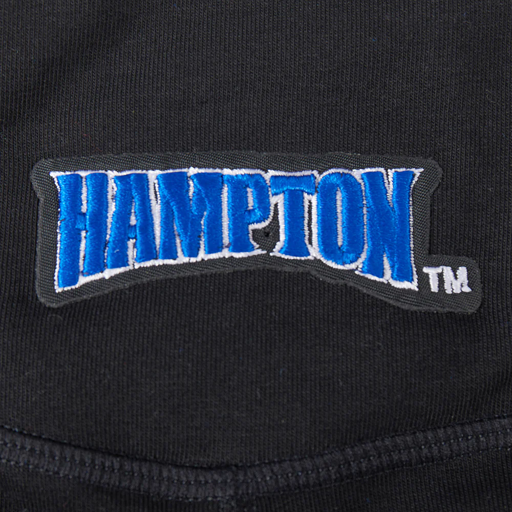 HAMPTON UNIVERSITY CLASSIC WOMEN'S JERSEY LEGGING (BLACK) - Image 6