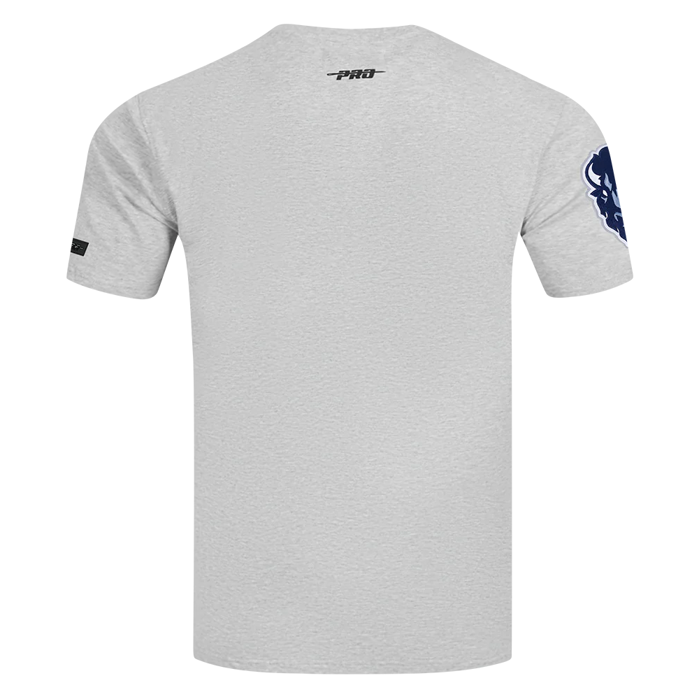 HOWARD UNIVERSITY CLASSIC MEN'S STACKED LOGO TEE (HEATHER GREY) - Image 3