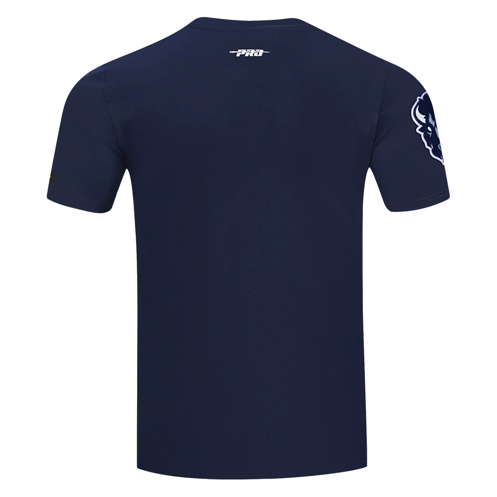 HOWARD UNIVERSITY CLASSIC MEN'S STACKED LOGO TEE (MIDNIGHT NAVY) - Image 3