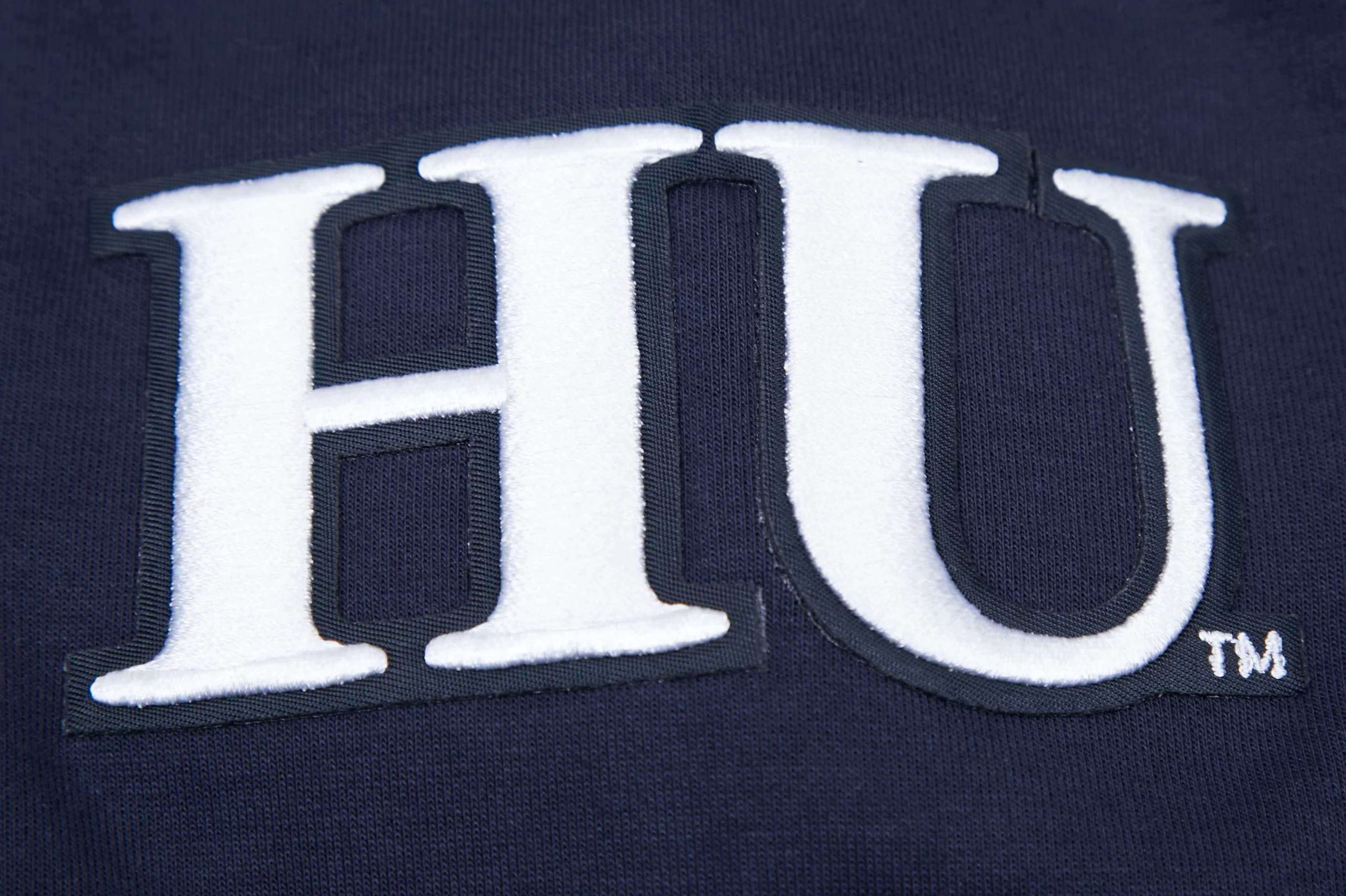 HOWARD UNIVERSITY CLASSIC MEN'S PULLOVER HOODIE (MIDNIGHT NAVY) - Image 7
