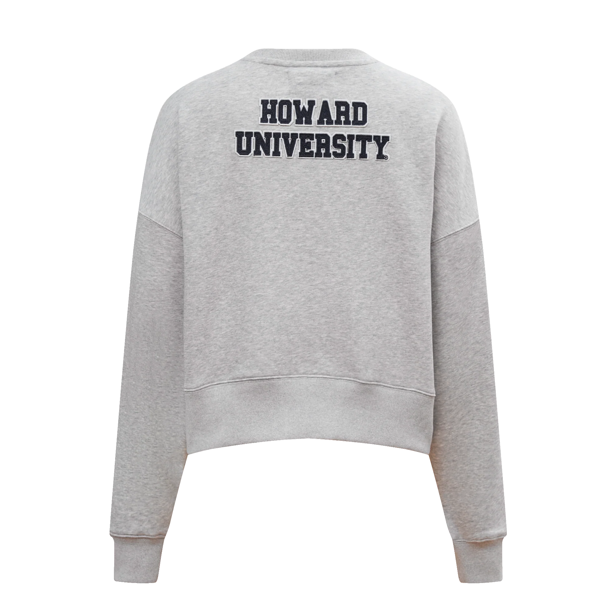 HOWARD UNIVERSITY CLASSIC FLEECE CREWNECK (HEATHER GREY) - Image 9