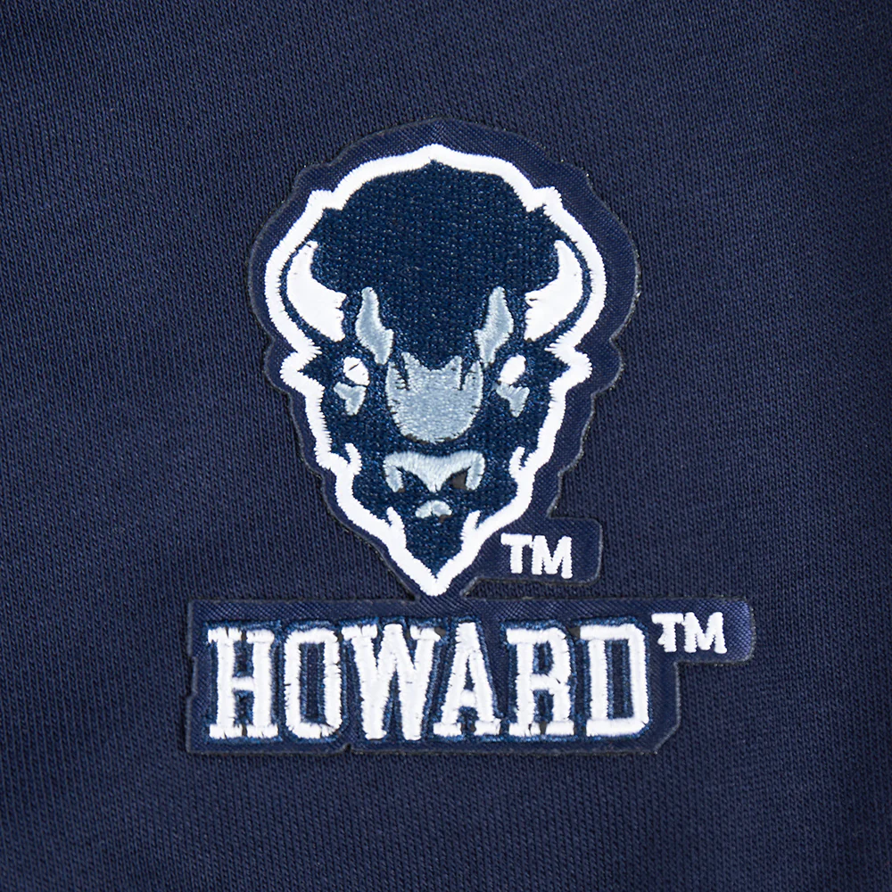 HOWARD UNIVERSITY CLASSIC FLEECE CREWNECK (MIDNIGHT NAVY) - Image 8