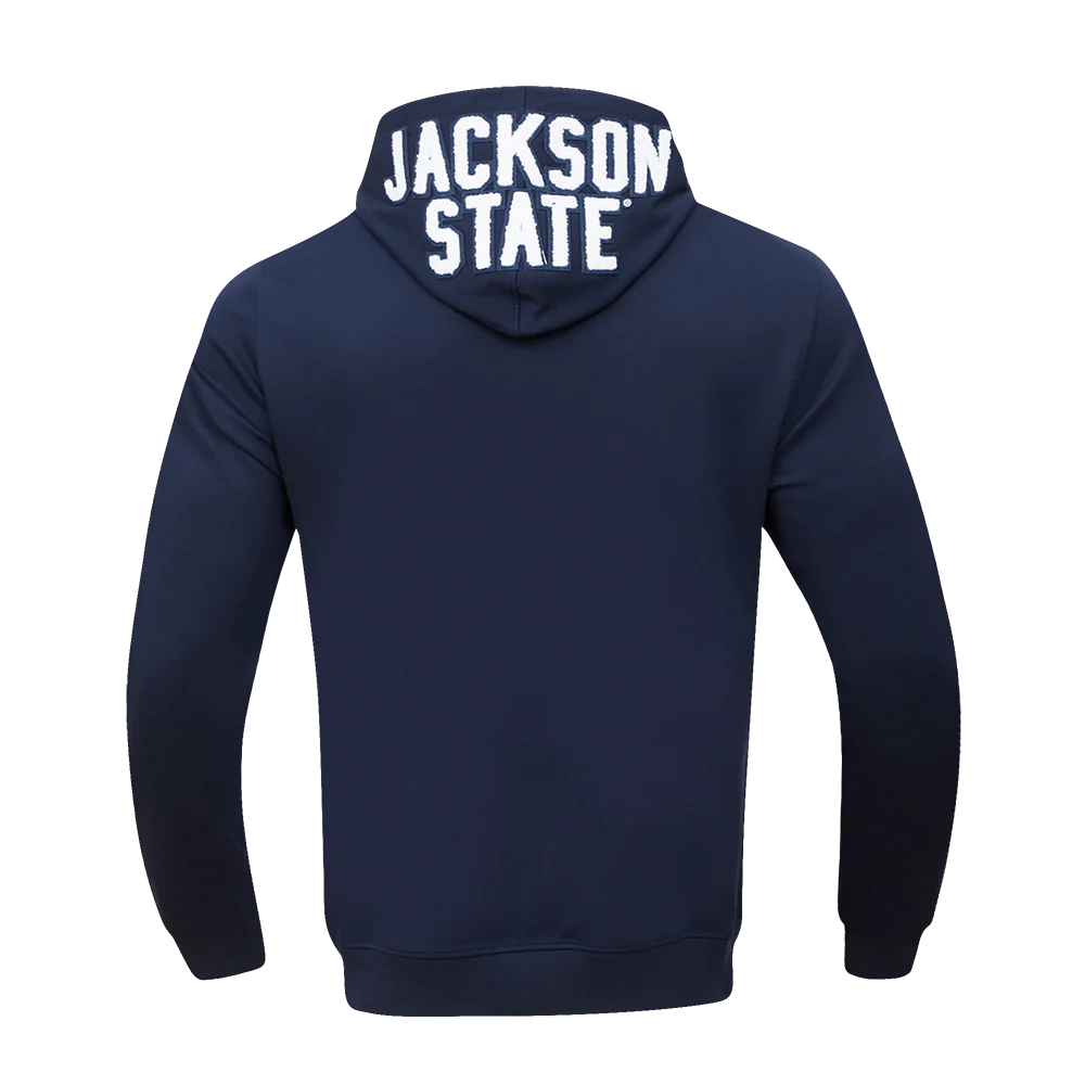 JACKSON STATE UNIVERSITY CLASSIC MEN'S PULLOVER HOODIE (MIDNIGHT NAVY) - Image 2