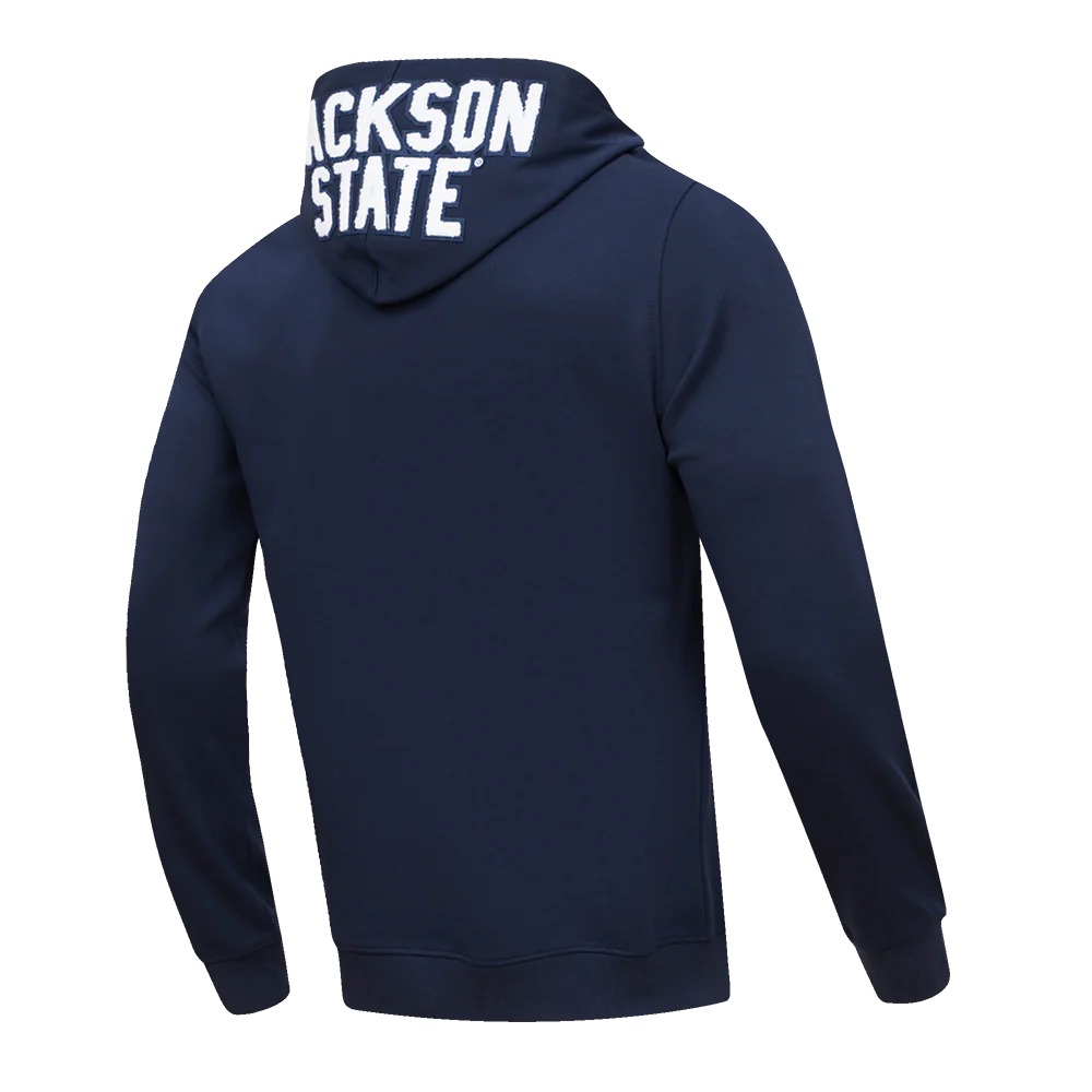 JACKSON STATE UNIVERSITY CLASSIC MEN'S PULLOVER HOODIE (MIDNIGHT NAVY) - Image 4