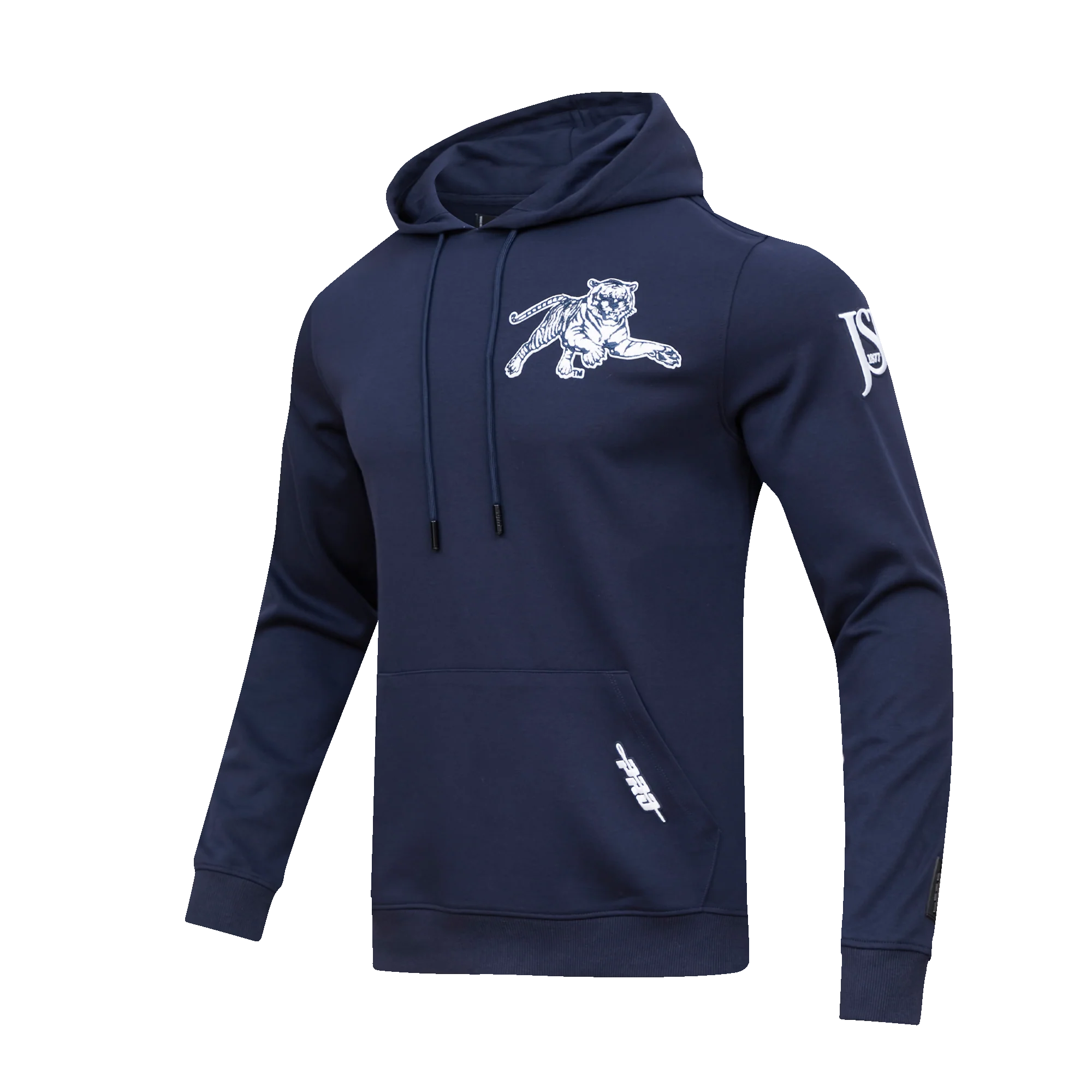 JACKSON STATE UNIVERSITY CLASSIC MEN'S PULLOVER HOODIE (MIDNIGHT NAVY) - Image 9