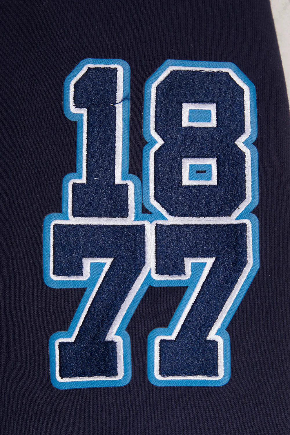 JACKSON STATE UNIVERSITY HOMECOMING MEN'S RIB PULLOVER HOODIE (MIDNIGHT NAVY) - Image 8