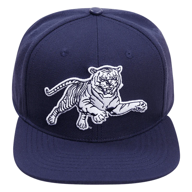 JACKSON STATE UNIVERSITY CLASSIC UNISEX WOOL SNAPBACK HAT (MIDNIGHT NAVY)