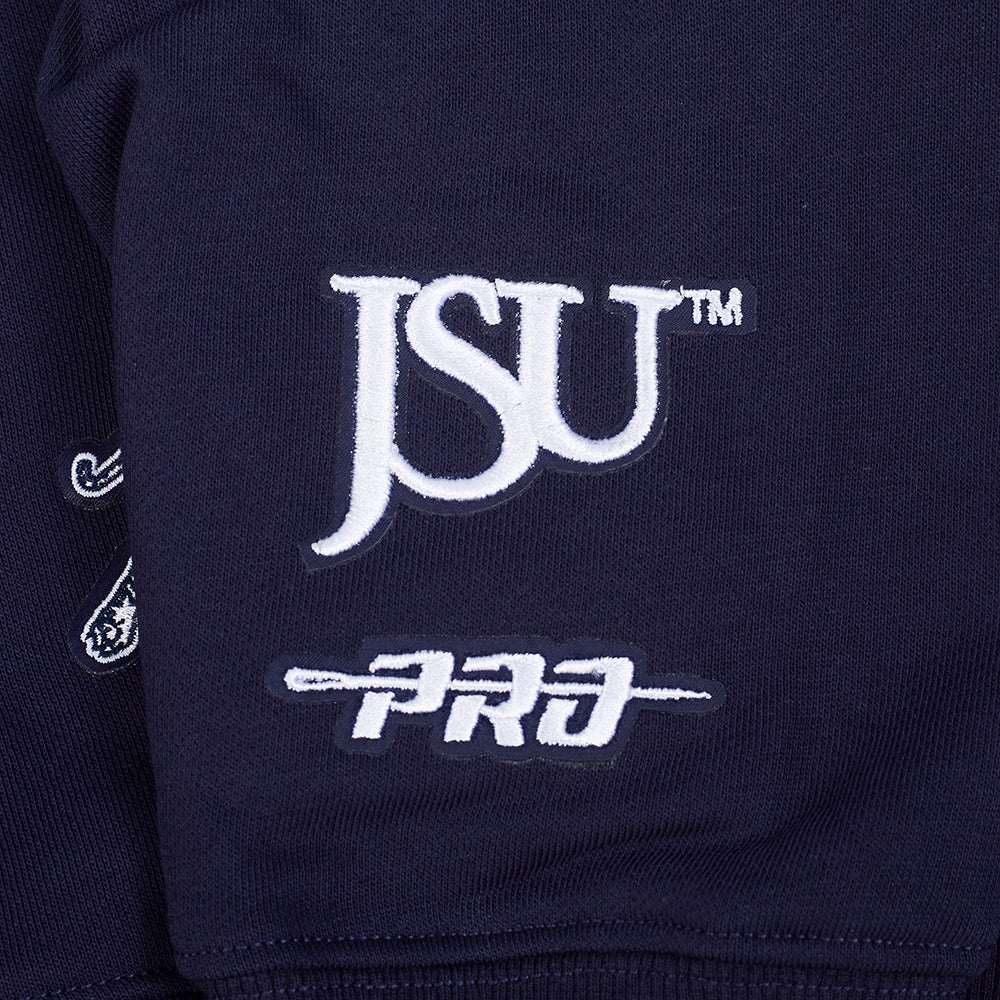 COLLEGE JACKSON STATE UNIVERSITY WINGSPAN WOMEN'S FLC CREWNECK (MIDNIGHT NAVY) - Image 12