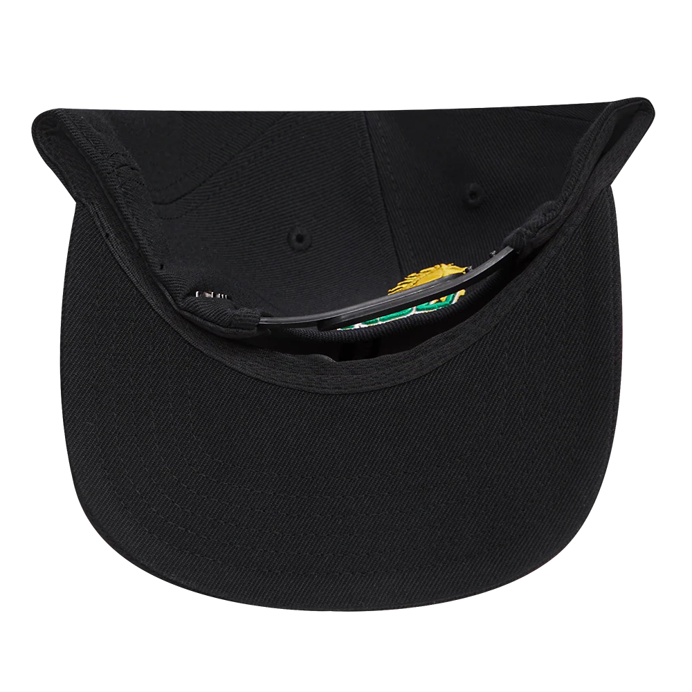 KENTUCKY STATE UNIVERSITY CLASSIC UNISEX STACKED LOGO WOOL SNAPBACK (BLACK) - Image 7