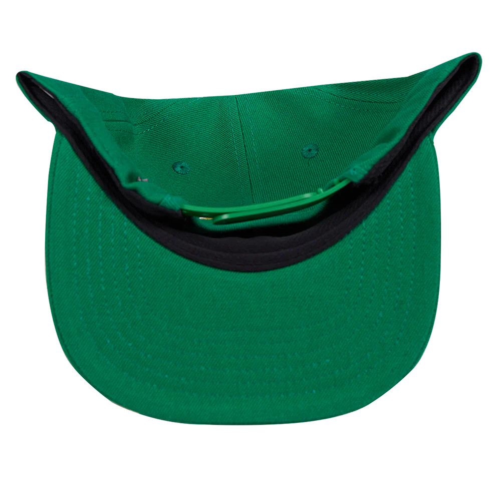 KENTUCKY STATE UNIVERSITY CLASSIC UNISEX PRIMARY LOGO WOOL SNAPBACK (KELLY GREEN) - Image 7
