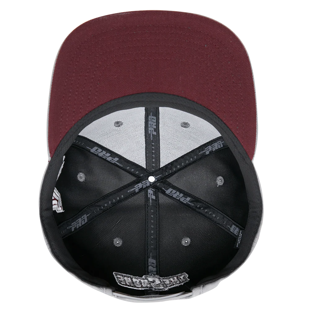 MARYLAND EASTERN SHORE CLASSIC UNISEX WOOL SNAPBACK HAT (GRAY) - Image 5