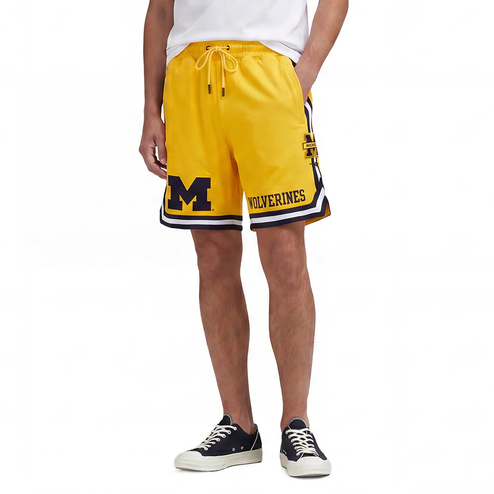 UNIVERSITY OF MICHIGAN CLASSIC MEN'S SHORT (YELLOW/MIDNIGHT NAVY)