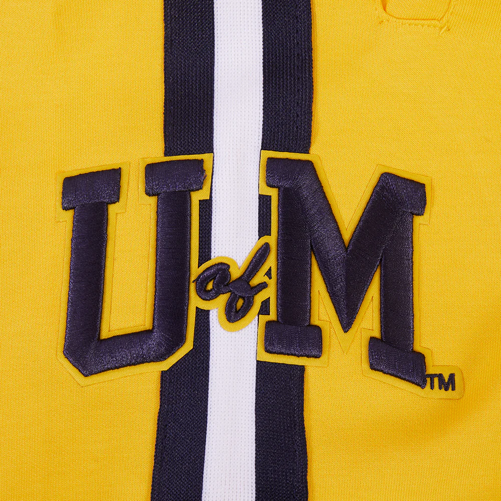 UNIVERSITY OF MICHIGAN CLASSIC MEN'S SHORT (YELLOW/MIDNIGHT NAVY) - Image 6