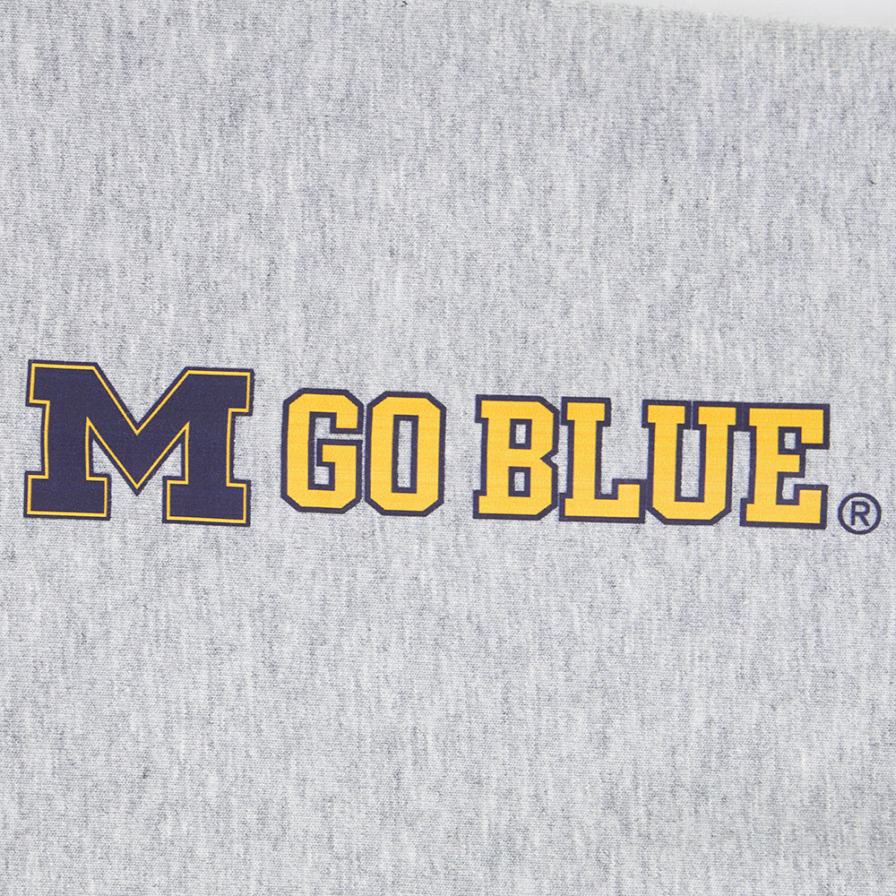 COLLEGE UNIVERSITY OF MICHIGAN CLASSIC JERSEY LEGGING (HEATHER GREY) - Image 10