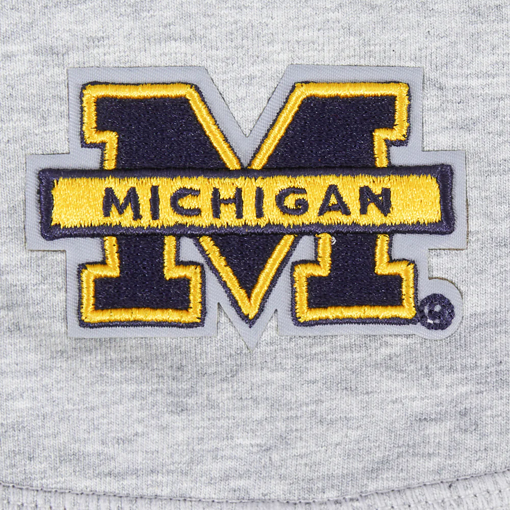 COLLEGE UNIVERSITY OF MICHIGAN CLASSIC JERSEY LEGGING (HEATHER GREY) - Image 8