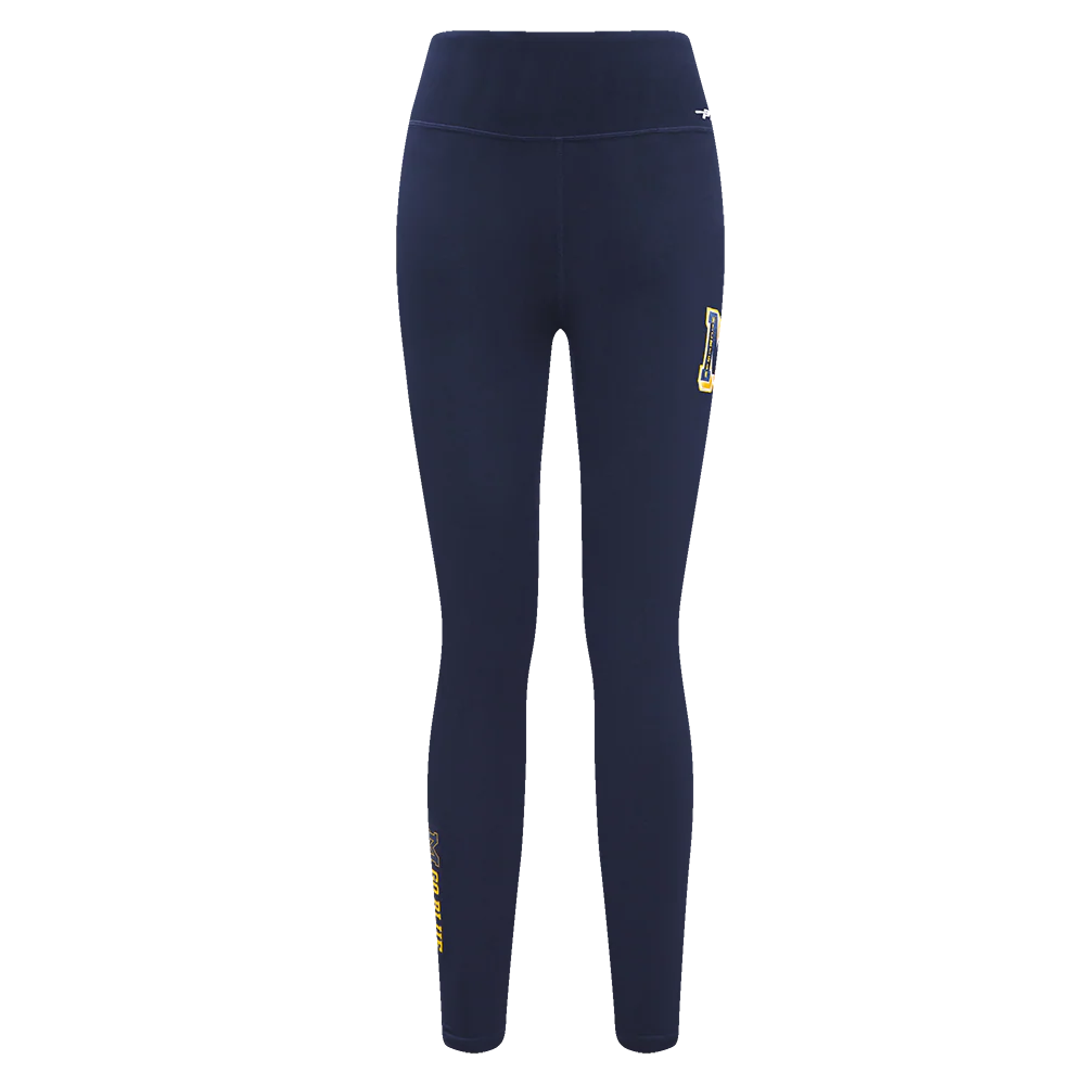 UNIVERSITY OF MICHIGAN CLASSIC WOMEN'S JERSEY LEGGING (MIDNIGHT NAVY) - Image 2