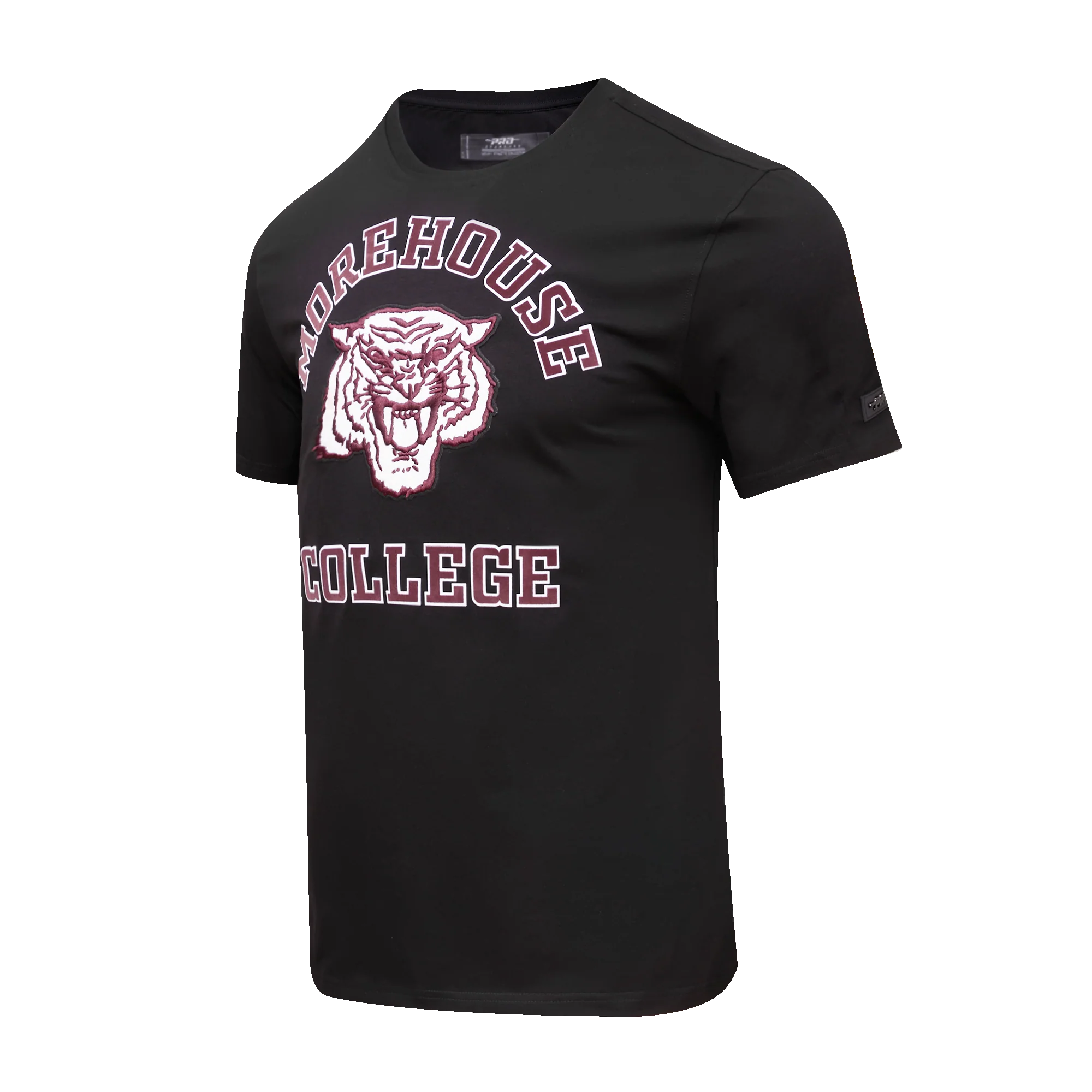 MOREHOUSE COLLEGE CLASSIC MEN'S STACKED LOGO TEE (BLACK) - Image 10