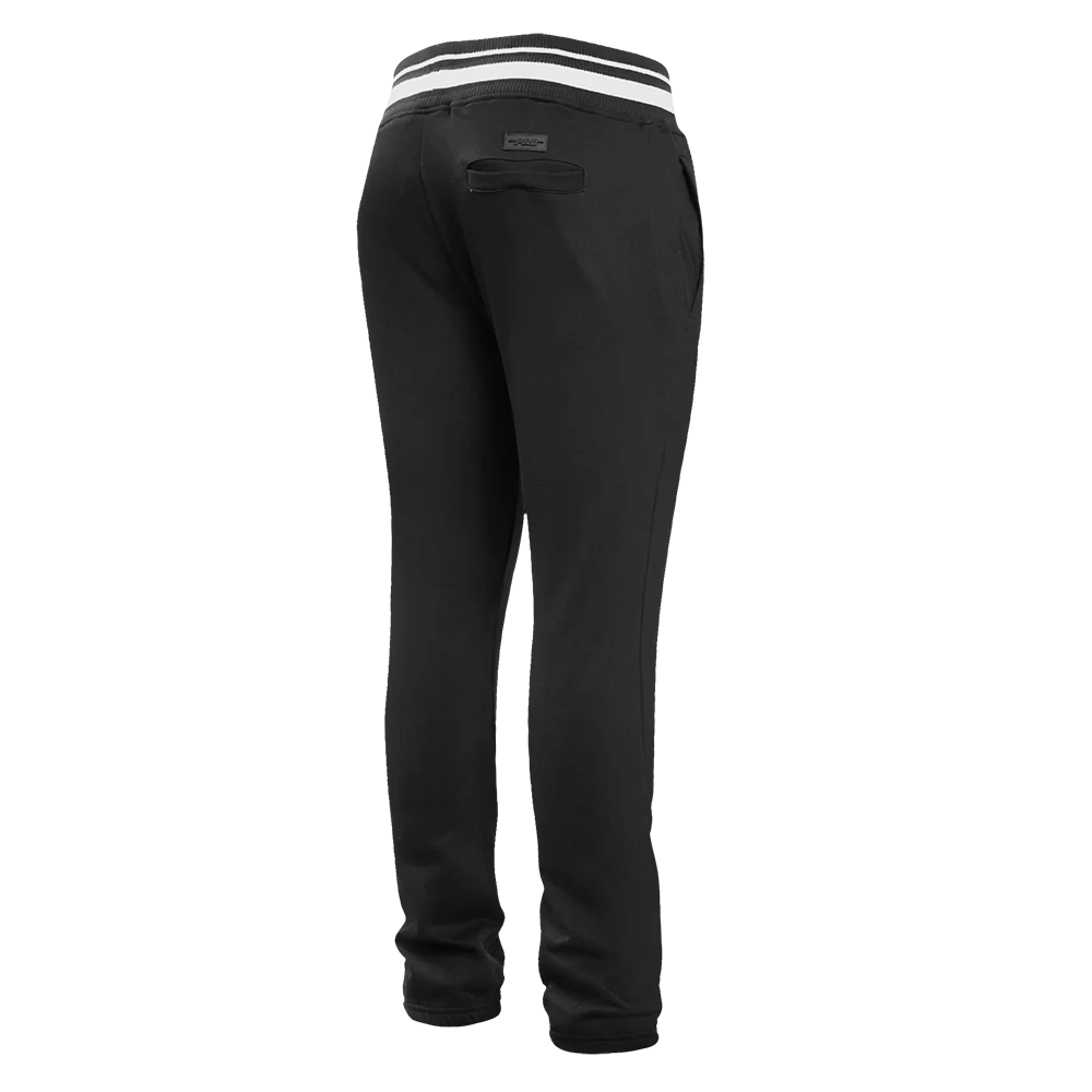 UNIVERSITY OF MEMPHIS CLASSIC MEN'S STACKED LOGO SWEATPANT (BLACK) - Image 4