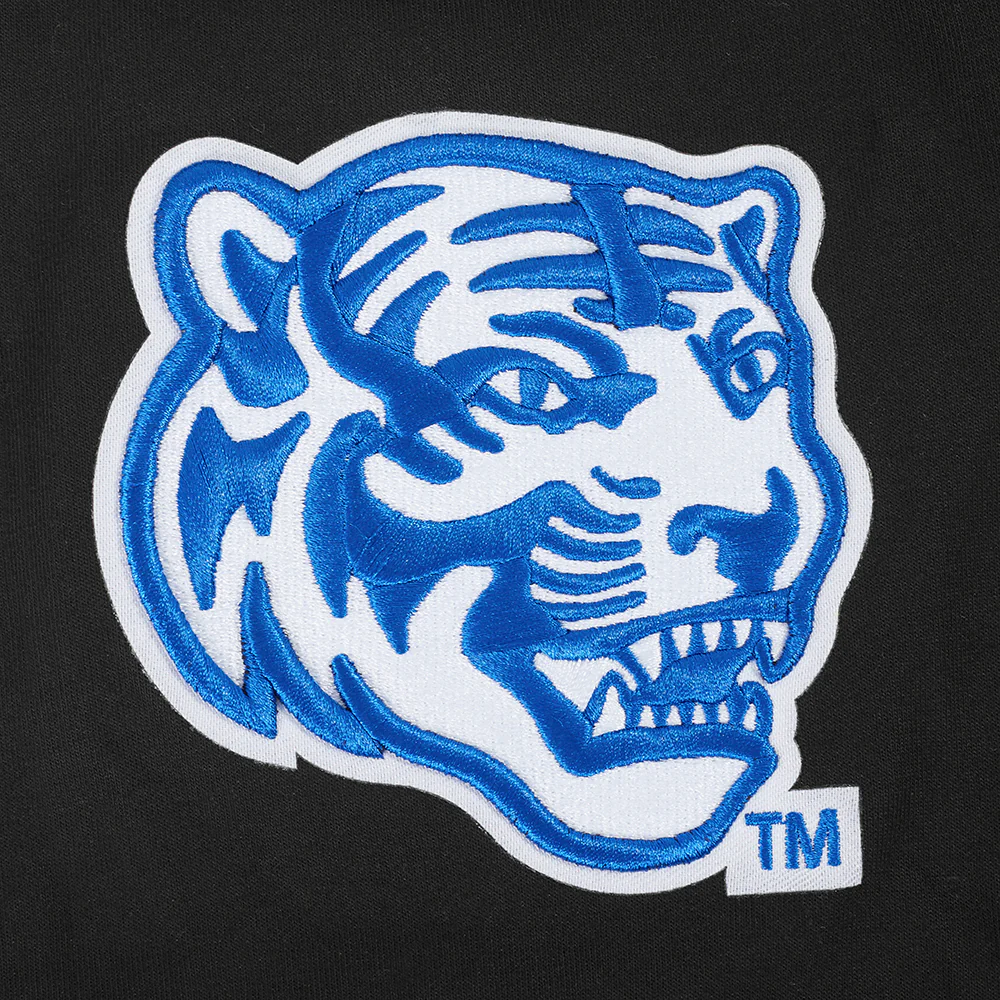 UNIVERSITY OF MEMPHIS CLASSIC MEN'S PULLOVER HOODIE (BLACK) - Image 9