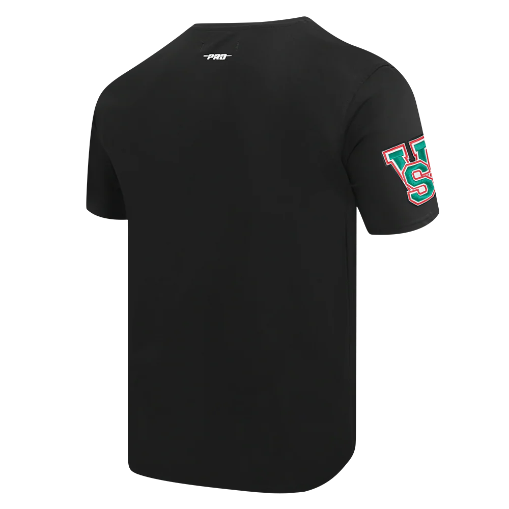 MISSISSIPPI VALLEY STATE UNIVERSITY CLASSIC MEN'S STACKED LOGO SJ TEE (BLACK) - Image 6