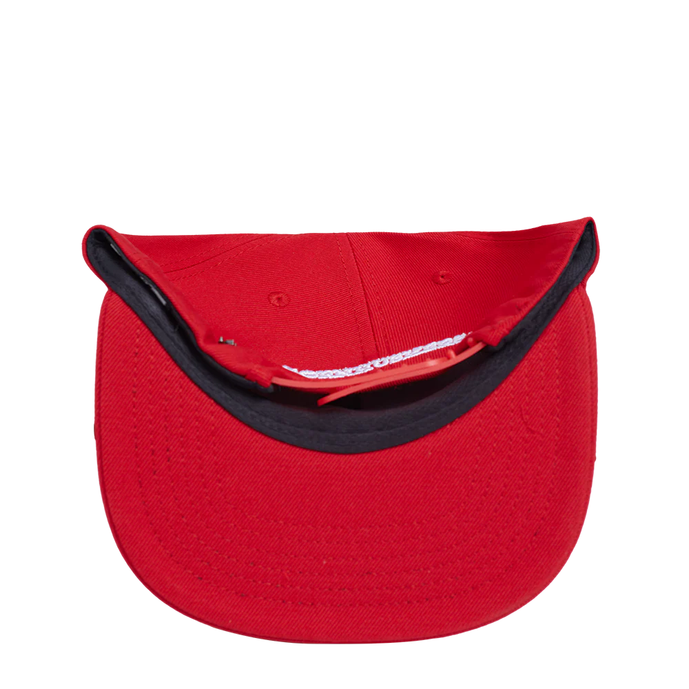 UNIVERSITY OF NEBRASKA CLASSIC UNISEX WOOL SNAPBACK HAT (RED) - Image 7