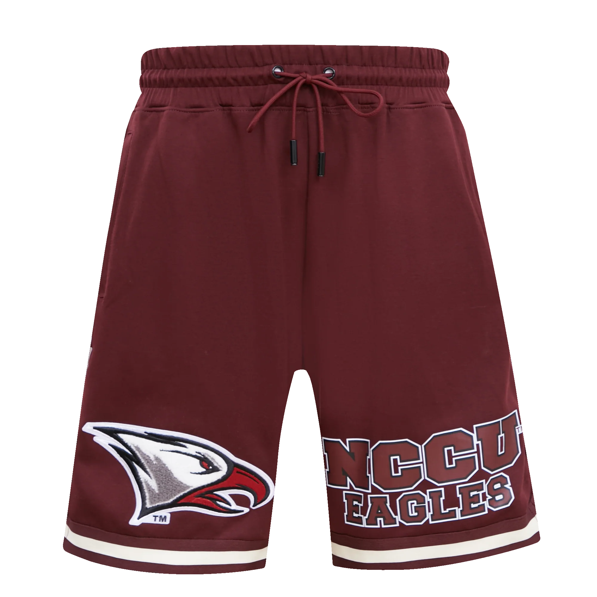 NORTH CAROLINA CENTRAL UNIVERSITY CLASSIC MEN'S SHORT (WINE) - Image 2
