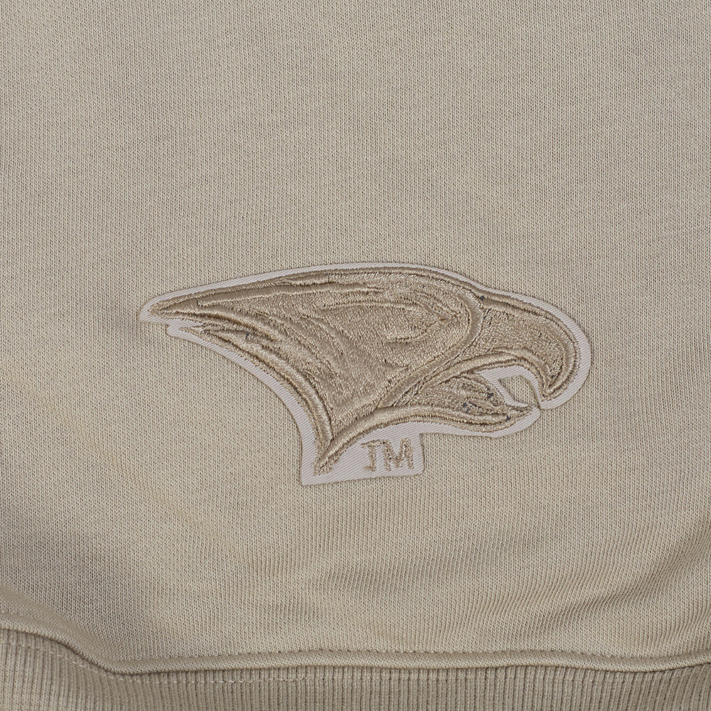 COLLEGE NORTH CAROLINA CENTRAL UNIVERSITY WINGSPAN WOMEN'S FLC CREWNECK (TAUPE) - Image 11