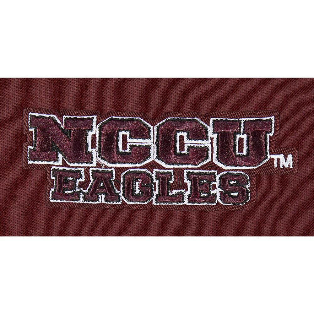 COLLEGE NORTH CAROLINA CENTRAL UNIVERSITY WINGSPAN WOMEN'S FLC CREWNECK (WINE) - Image 10