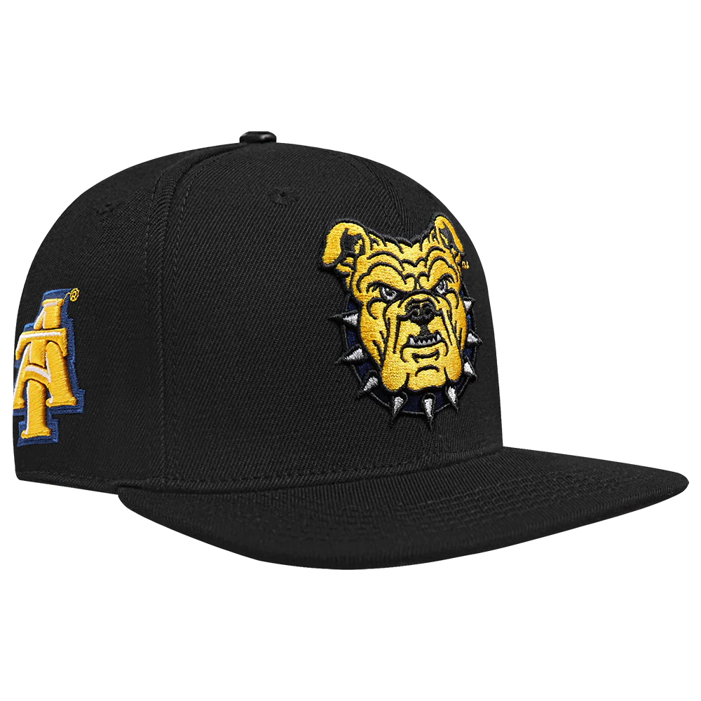 NORTH CAROLINA A&T STATE UNIVERSITY CLASSIC PRIMARY LOGO WOO (BLACK) - Image 2