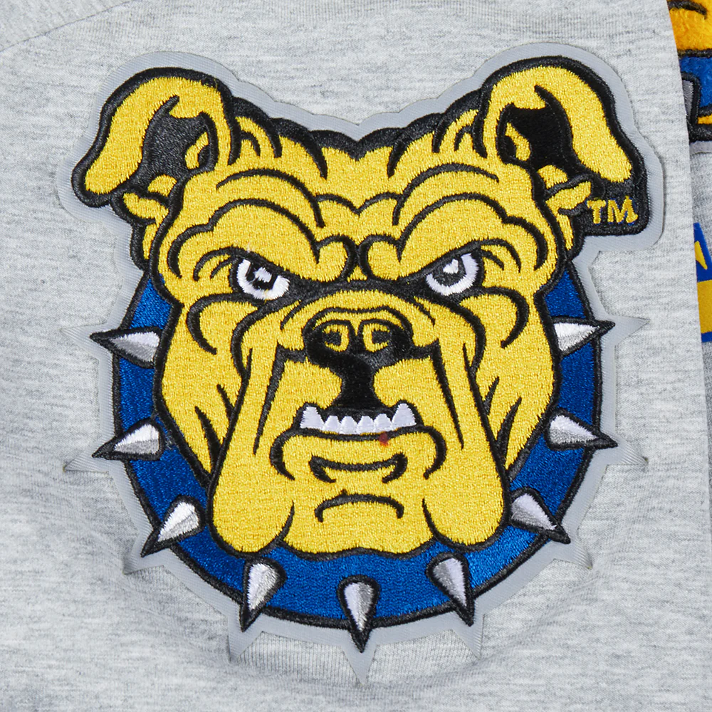 NORTH CAROLINA A&T STATE UNIVERSITY CLASSIC WOMEN'S SINGLE JERSEY BOXY TEE (HEATHER GREY) - Image 6