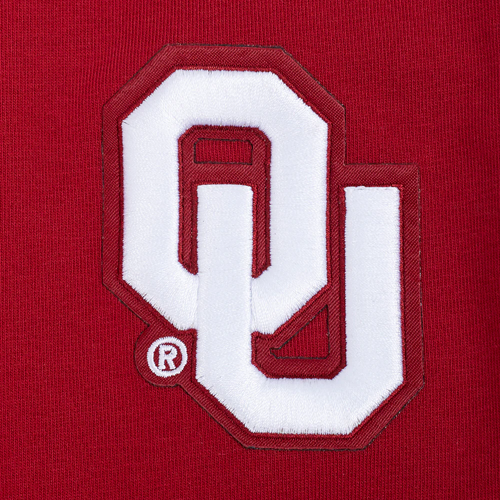 COLLEGE THE UNIVERSITY OF OKLAHOMA CLASSIC WOMEN'S HW JERSEY LEGGING (CARDINAL RED) - Image 6