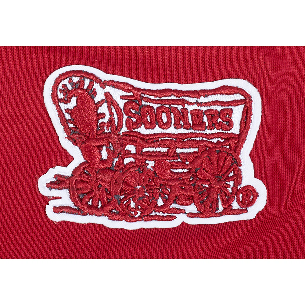 COLLEGE THE UNIVERSITY OF OKLAHOMA CLASSIC WOMEN'S HW JERSEY LEGGING (CARDINAL RED) - Image 7