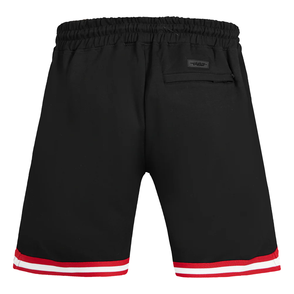 OHIO STATE UNIVERSITY CLASSIC MEN'S SHORT (BLACK/RED) - Image 4