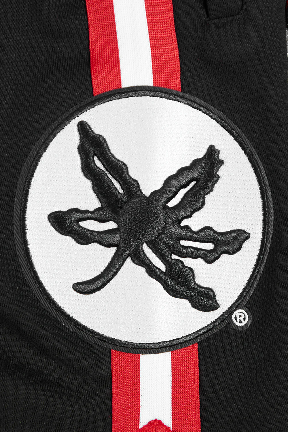 OHIO STATE UNIVERSITY CLASSIC MEN'S SHORT (BLACK/RED) - Image 7