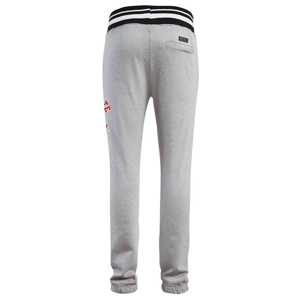 OHIO STATE UNIVERSITY CLASSIC MEN'S SWEATPANT (HEATHER GRAY/BLACK) - Image 4