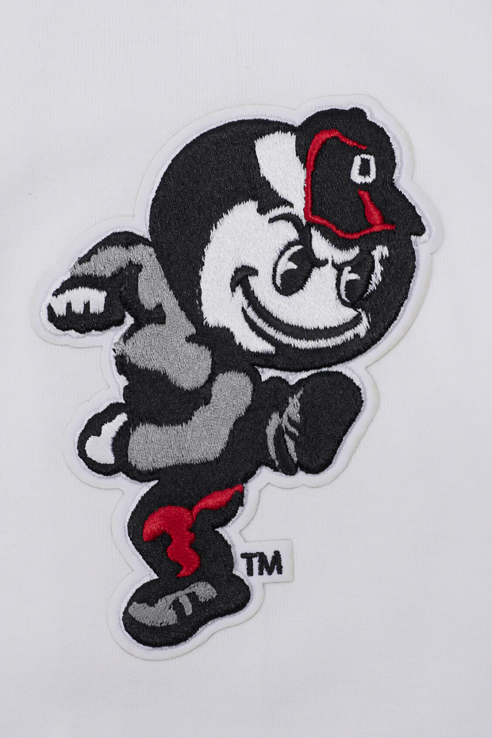 OHIO STATE UNIVERSITY CLASSIC MEN'S PULLOVER HOODIE (WHITE) - Image 6