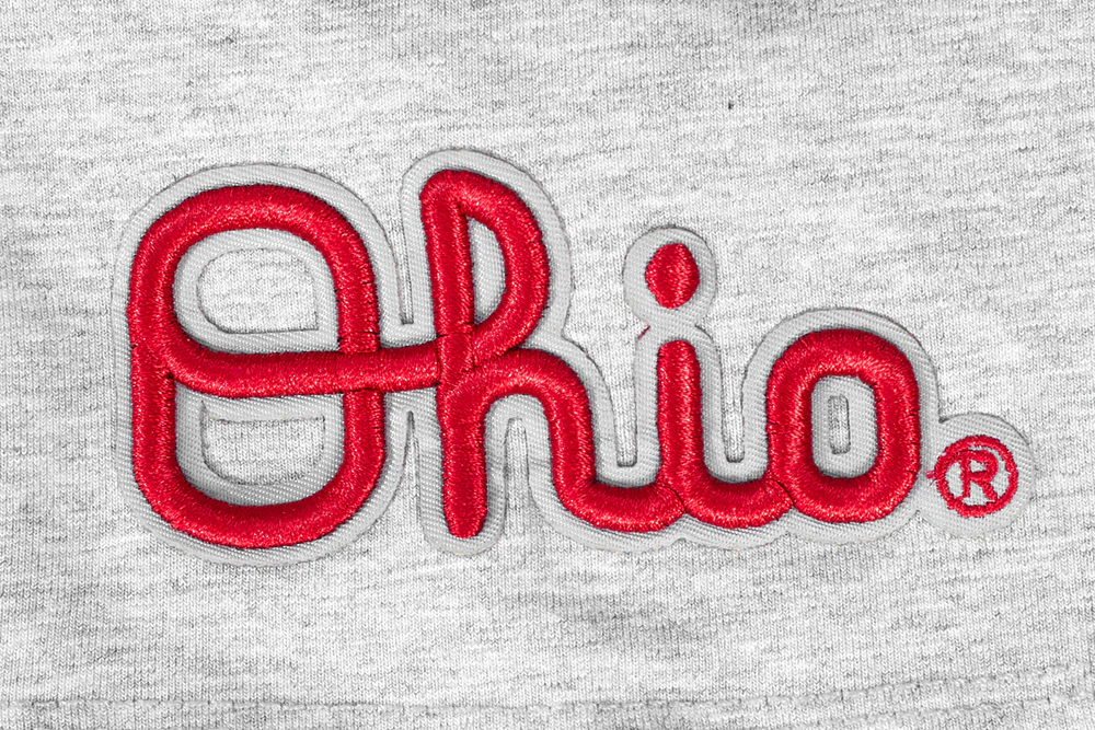 OHIO STATE UNIVERSITY CLASSIC SHORT SLEEVE WOMEN'S SLIM FIT TEE (HEATHER GREY) - Image 5
