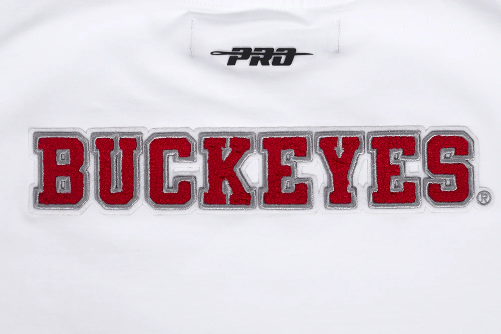 OHIO STATE UNIVERSITY CLASSIC SHORT SLEEVE WOMEN'S SLIM FIT TEE (WHITE) - Image 7