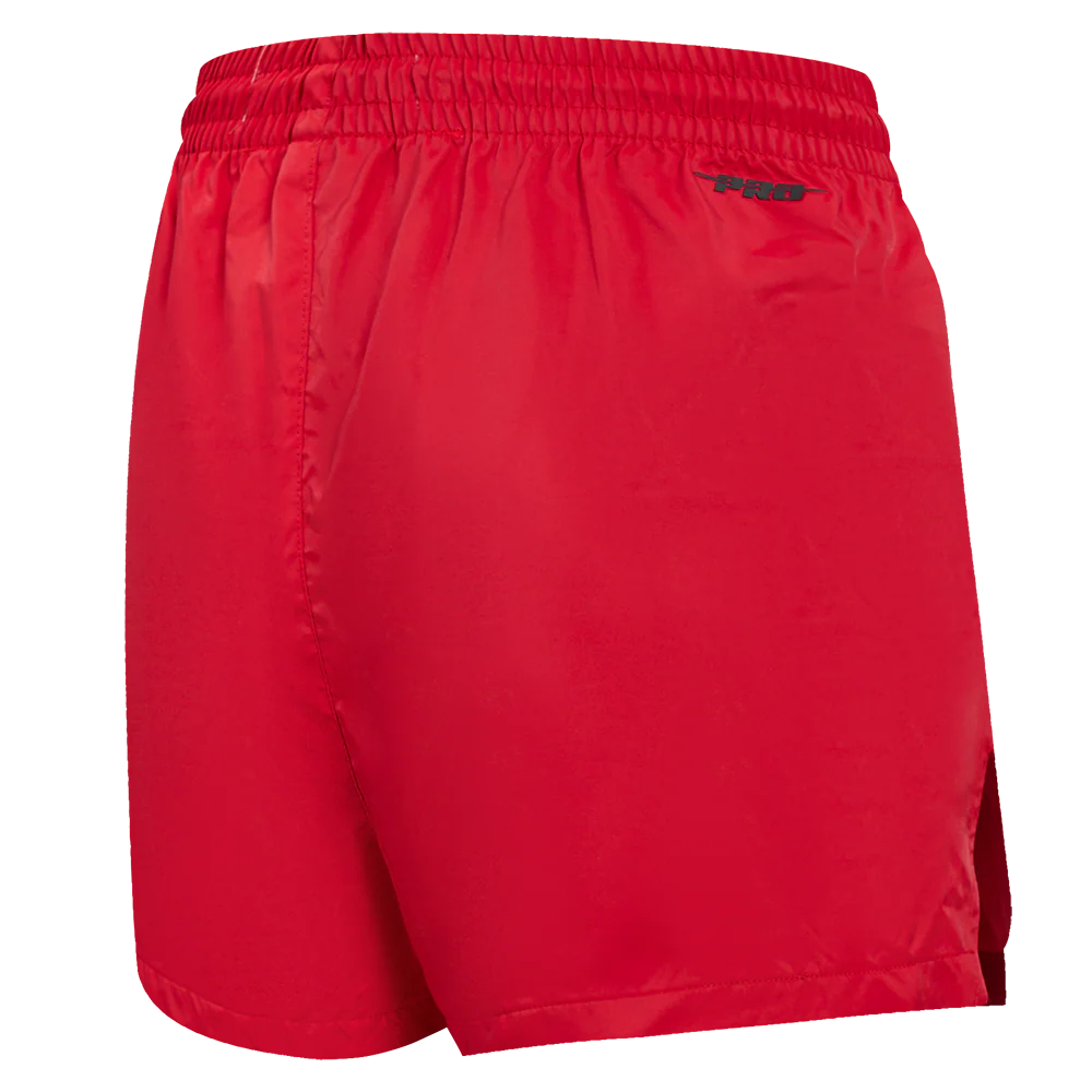OHIO STATE UNIVERSITY CLASSIC WOMEN'S WOVEN SHORT (RED) - Image 3